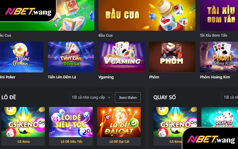 Giới thiệu NBET đang sở hữu kho game khủng top đầu Châu Á